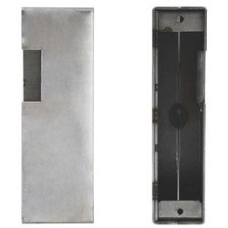 Keedex Inc K-BXES8 | Weldable Box, Electric Strike, 1-1/2" Width X 2" Depth X 6-1/8" Height, 14 Gauge Steel, For Trine 001 Series Strike