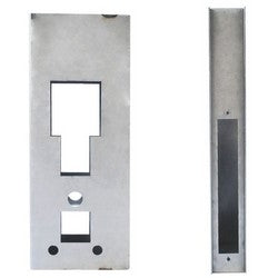 Keedex Inc K-BXVING | Weldable Box, Mortise, 5" Width X 1-3/4" Depth X 13" Height, 2-3/4" Backset, 14 Gauge Steel
