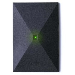 Keri Systems P-500H | Proximity Reader, 5 to 14 Volt DC at 80 Milliampere, 125 Kilohertz Excitation, Black/Off White