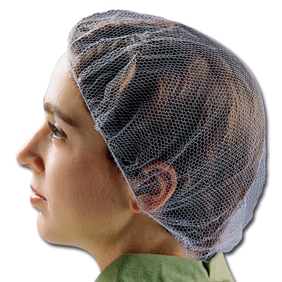 Keystone Safety 109I-REG-WHITE | Fine Mesh Nylon Hairnets White, 144/Box