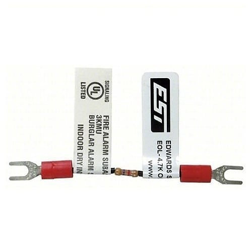 Kidde Commercial EOL47PK7 | End of Line Resistor, 4.7k Ohm, UL Approved, Pack of 7