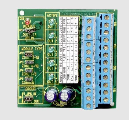 Kidde Commercial FSRRM24 | Remote Relay Module, 5 Form C Contacts, Jumper  Selectable Operation