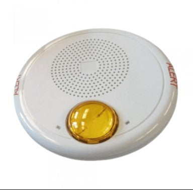 Kidde Commercial GCHFWA-S2VMA | High Fidelity Ceiling Speaker-Strobe, “ALERT” Marking, Amber Lens