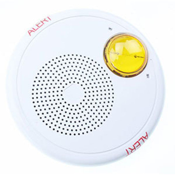 Kidde Commercial GCHFWA-S2VMCH | High Fidelity Ceiling Speaker-Strobe, “ALERT” Marking, Clear Lens