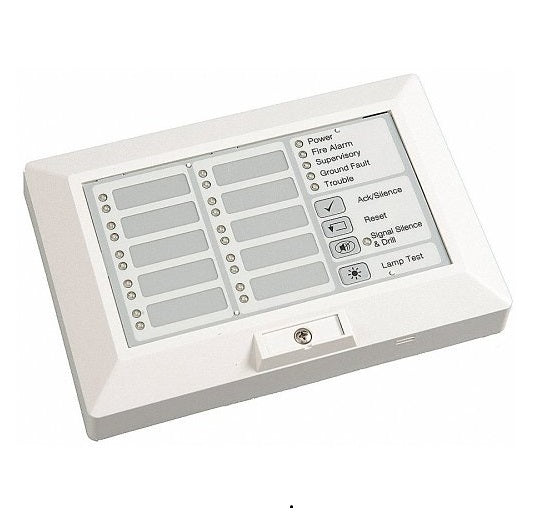 Kidde Commercial K-FSRA10C | Remote Annunciator with CC, FX, 10 Zone
