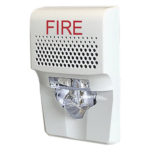Kidde Commercial EG1AVWF | Genesis LED EG1 Series Horn Strobe, Fire Marking, White