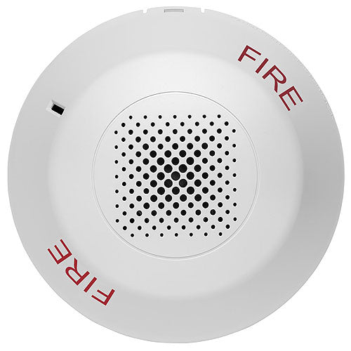 Kidde Commercial EGCAWF | Genesis EGC Ceiling Horn, White, FIRE Marking