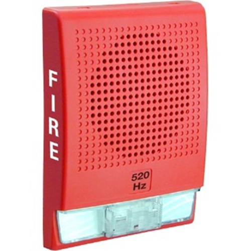 Kidde Commercial G4LFRN-HVM | Genesis G4LF Series Low Frequency 520Hz Horn Strobe, No Marking Red