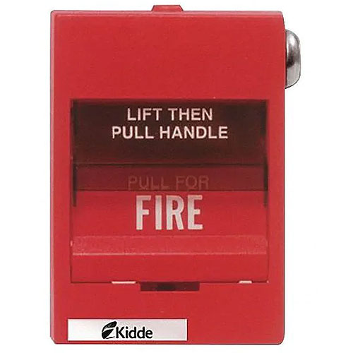Kidde Commercial K-278B-1120 | Double Action Pull Station, Single Pole, Open Circuit, Key Reset