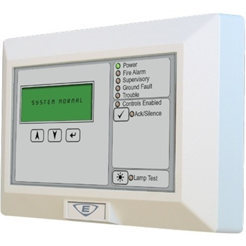 Kidde Commercial K-RLCD | LCD Text Annunciator with out Common Controls, Gray