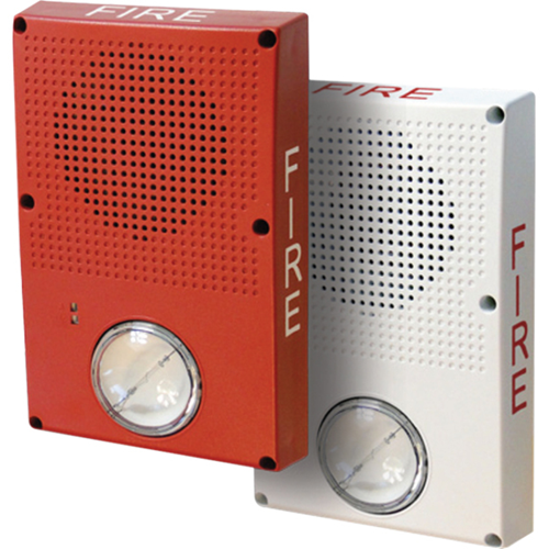 Kidde Commercial WG4WF-SVMC | Genesis WG4 Series Speaker Strobe, FIRE Marking, Selectable Candela, White