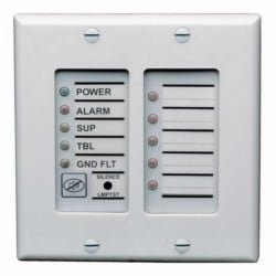 Kidde Commercial FSAT2 | Annunciator Trim Plate, 2 Gang