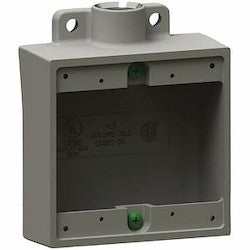 Killark 2FS-2 | 3/4" 2FS Cast Device Box, Aluminum, Two-Gang