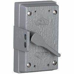 Killark FZ8647 | 1-Gang Weatherproof Switch Plate with Gasket