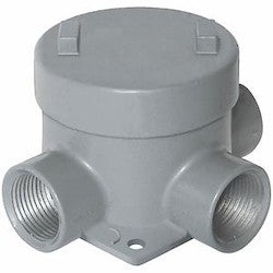 Killark GEBT-2 | 3/4" Aluminum GEB Conduit Body, T-Type