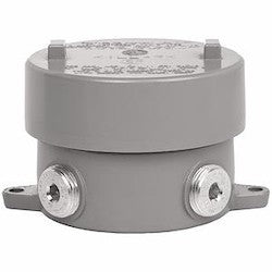 Killark GRUE-50 | 1/2" Outlet Body, 5 Hubs with Blank, Aluminum