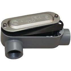 Killark OLR-6CG | 2" LR Conduit Body with Cover/Gasket, Duraloy 5 Aluminum