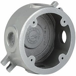 Killark VLJX-1 | 1/2" Medium Depth Junction Box