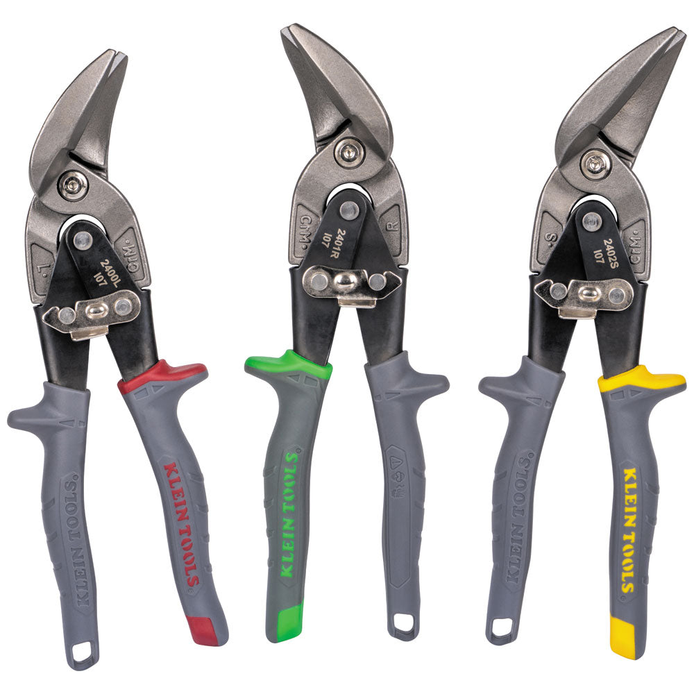 Klein Tools 2400L | Offset Left-Cutting Aviation Snips