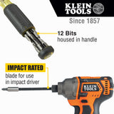 Klein Tools 32303 | 14-in-1 Multi-Bit Adjustable Length Screwdriver