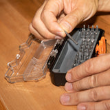 Klein Tools 32717 | All-in-1 Precision Screwdriver Set with Case