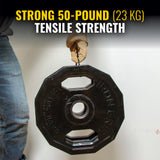 Klein Tools 450-210 | Cable Ties, Zip Ties, 50-Pound Tensile Strength, 11.5-Inch, Black