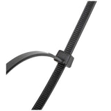 Klein Tools 450-210 | Cable Ties, Zip Ties, 50-Pound Tensile Strength, 11.5-Inch, Black