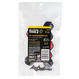Klein Tools 450-410 | Self-Adhesive Cable Mounting Clips, 3-Slot (10-Pack)