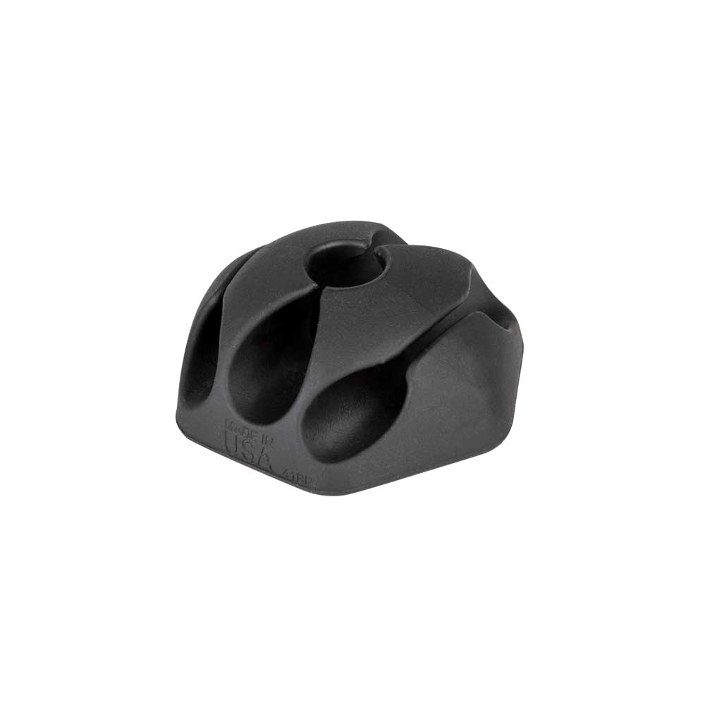 Klein Tools 450-410 | Self-Adhesive Cable Mounting Clips, 3-Slot (10-Pack)