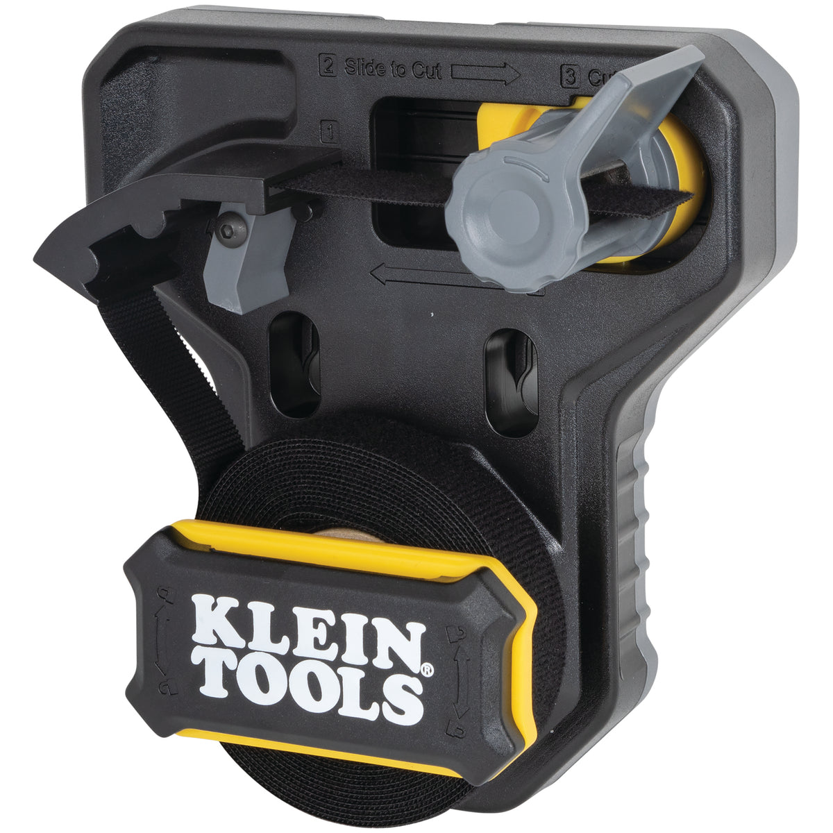 Klein Tools 450-900 | Hook and Loop Tape Dispenser, Versatile Cable Ties, Custom Length