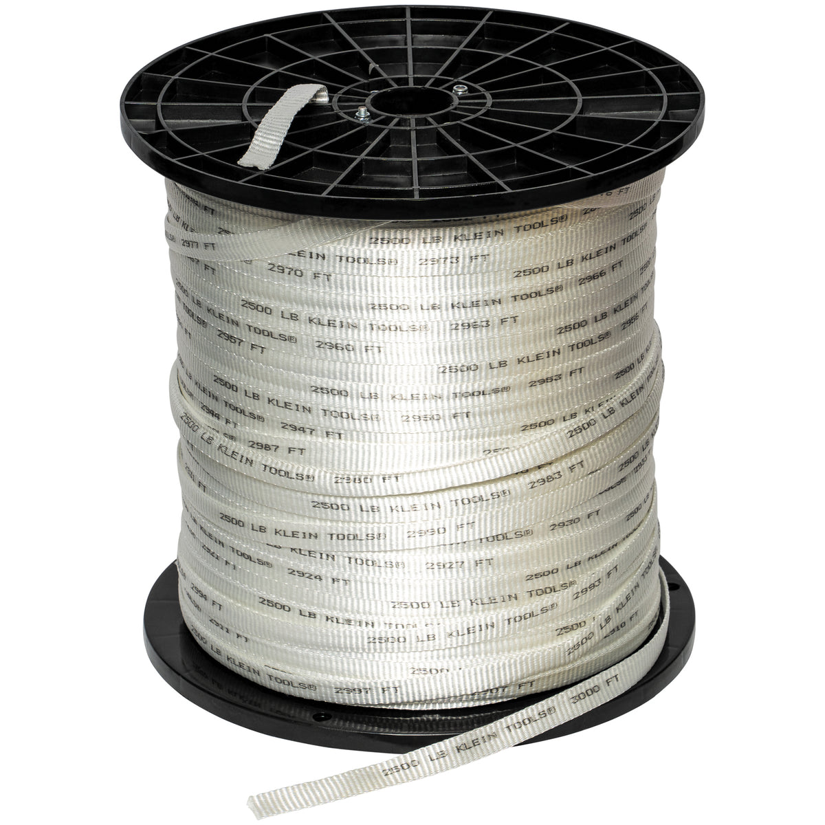 Klein Tools 50142 | Conduit Measuring Pull Tape, 2500-Pound x 3000-Foot