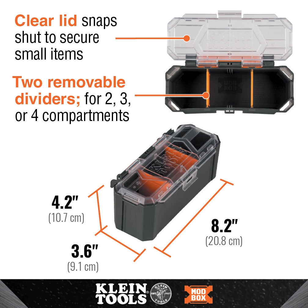 Klein Tools 54815MB | MODbox Parts Bin Rail Attachment