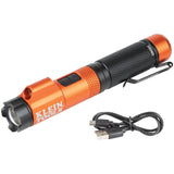 Klein Tools 56040 | Rechargeable Focus Flashlight with Laser