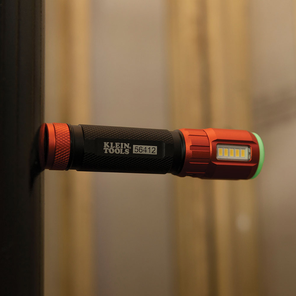 Klein Tools 56412 | Rechargeable LED Flashlight with Worklight