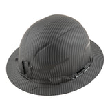 Klein Tools 60345 | Hard Hat, Premium KARBN Pattern, Non-Vented Full Brim, Class E