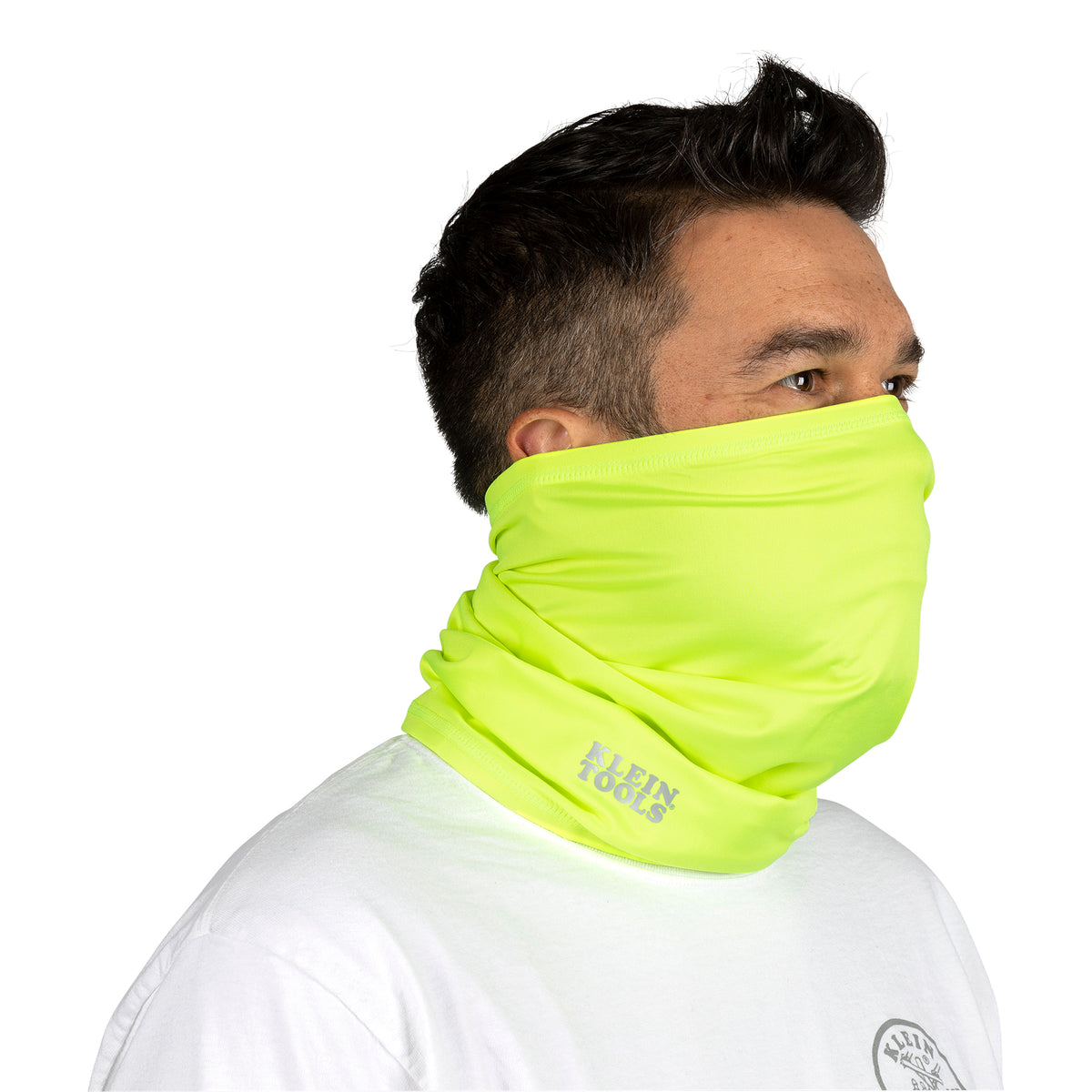 Klein Tools 60465 | Neck and Face Cooling Band, High-Visibility Yellow