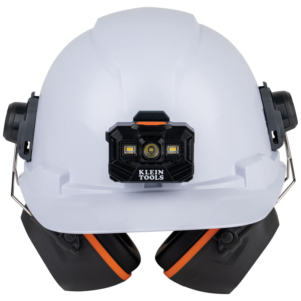 Klein Tools 60532 | Hard Hat Earmuffs for Cap Style and Safety Helmets