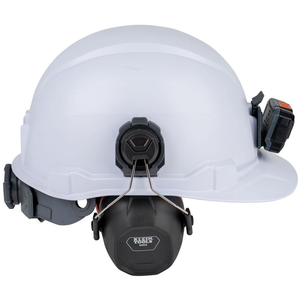 Klein Tools 60532 | Hard Hat Earmuffs for Cap Style and Safety Helmets