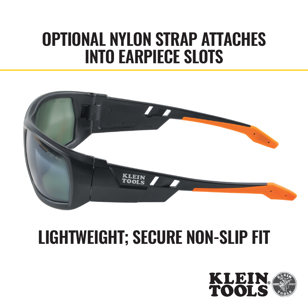Klein Tools 60539 | Professional Safety Glasses, Full Frame, Polarized Lens