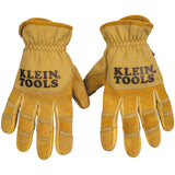 Klein Tools 60608 | Leather All Purpose Gloves, Large
