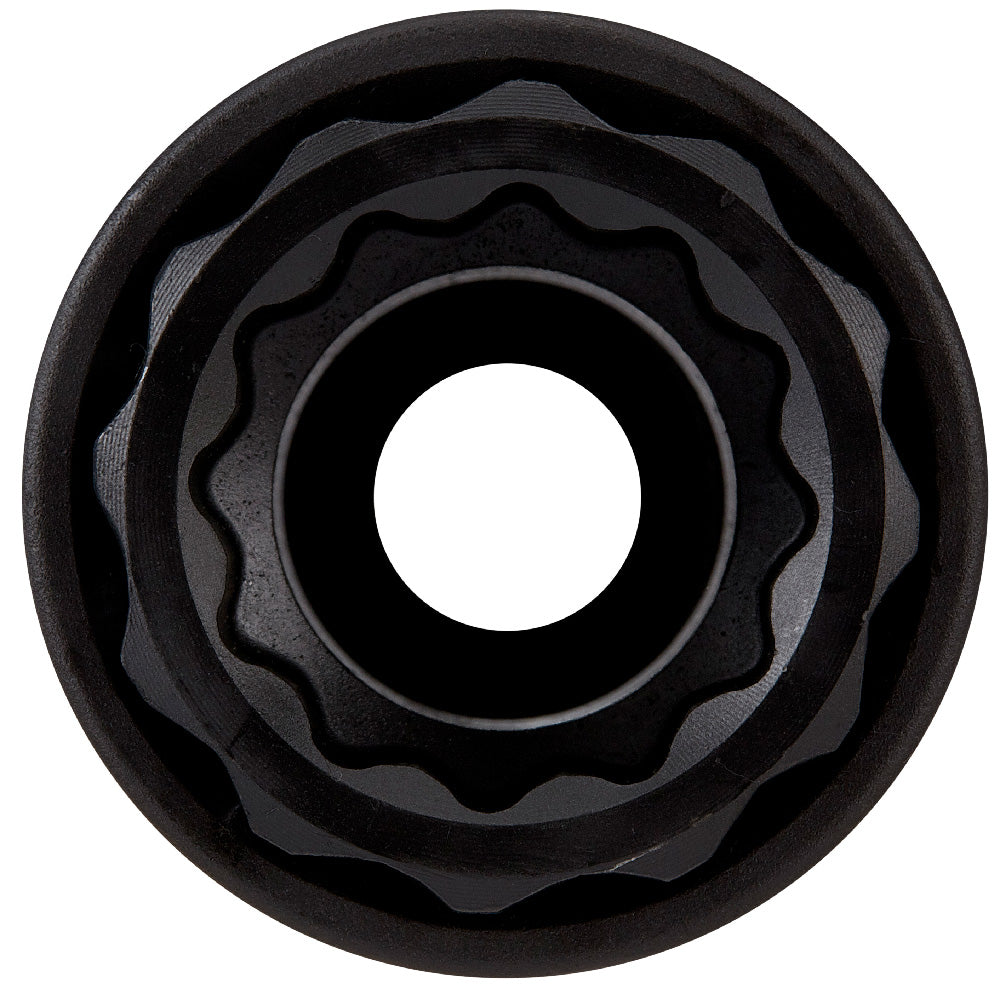 Klein Tools 66053E | 2-in-1 Metric Impact Socket, 12-Point, 30 x 22 mm