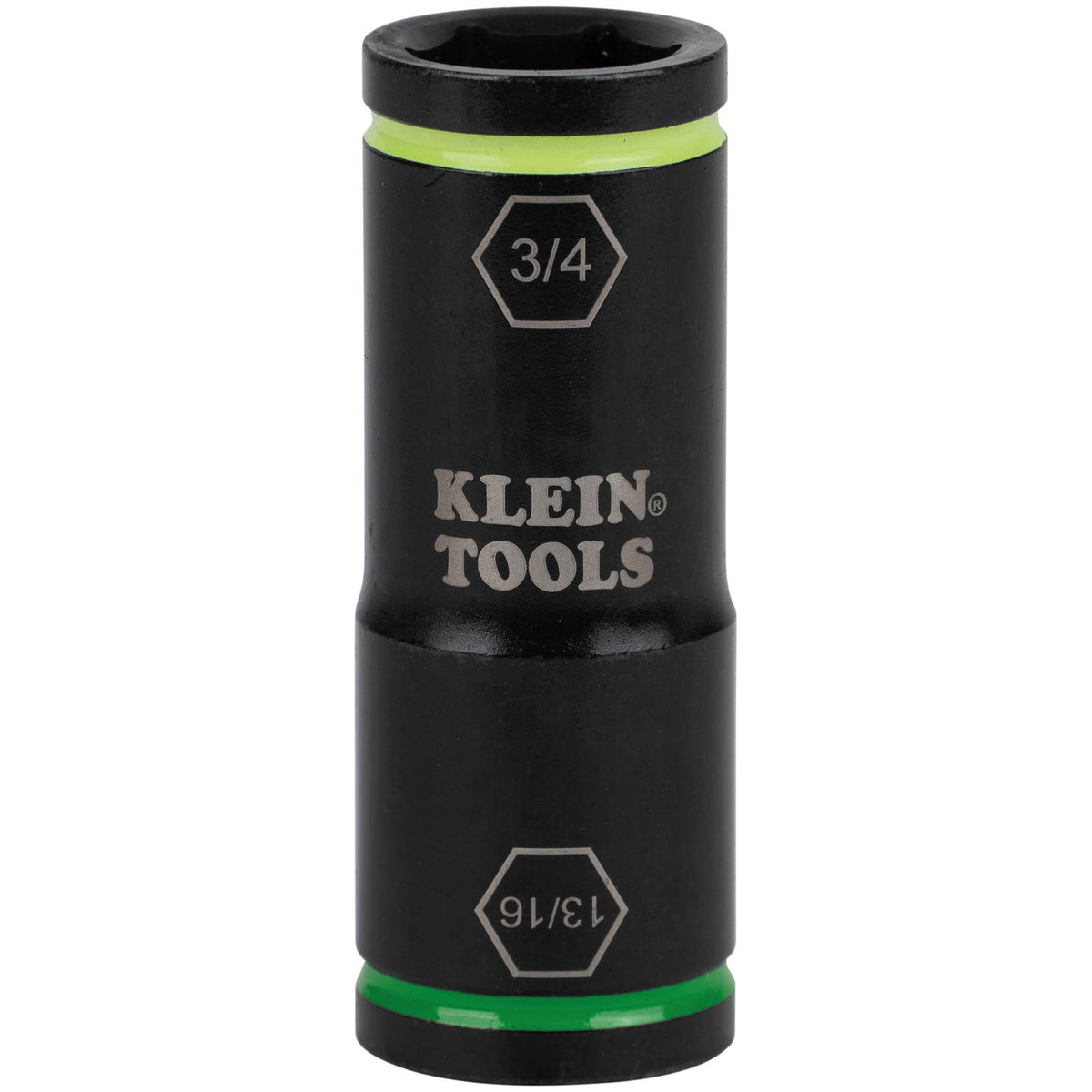 Klein Tools 66074 | Flip Impact Socket, 3/4 and 13/16-Inch