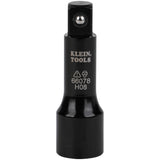 Klein Tools 66078 | Flip Impact Socket Adapter, Large, 1/2 to 1/2-Inch