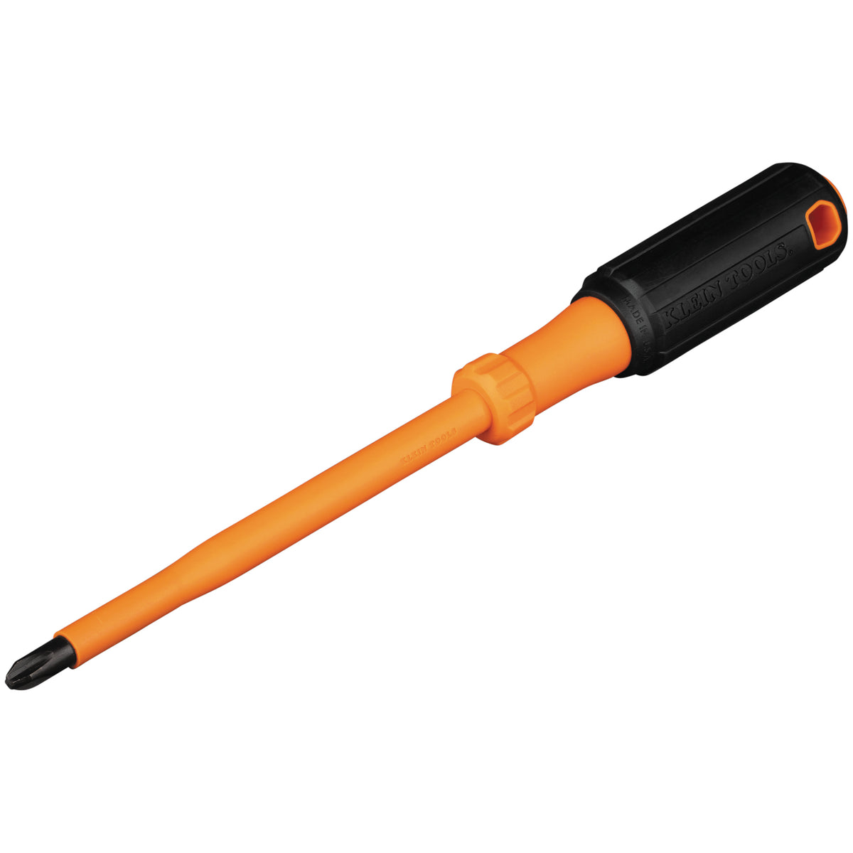 Klein Tools 6876INS | Insulated Screwdriver, #3 Phillips Tip, 6-Inch Shank