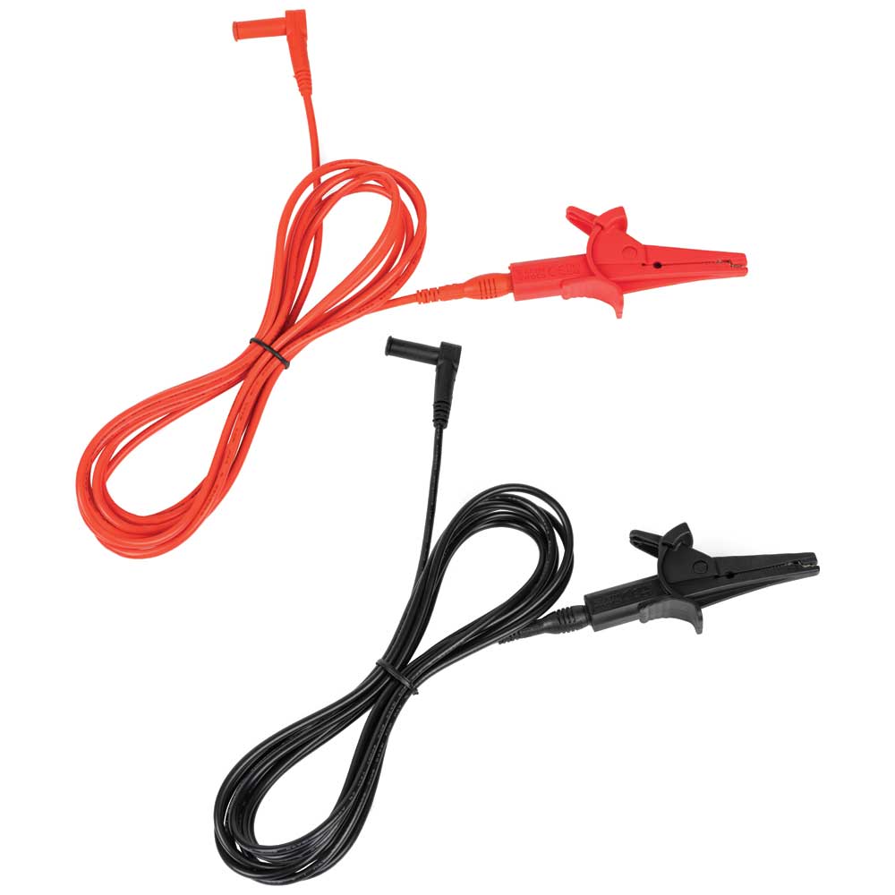 Klein Tools 69367 | Heavy-Duty Alligator Clip Test Leads, 10-Foot