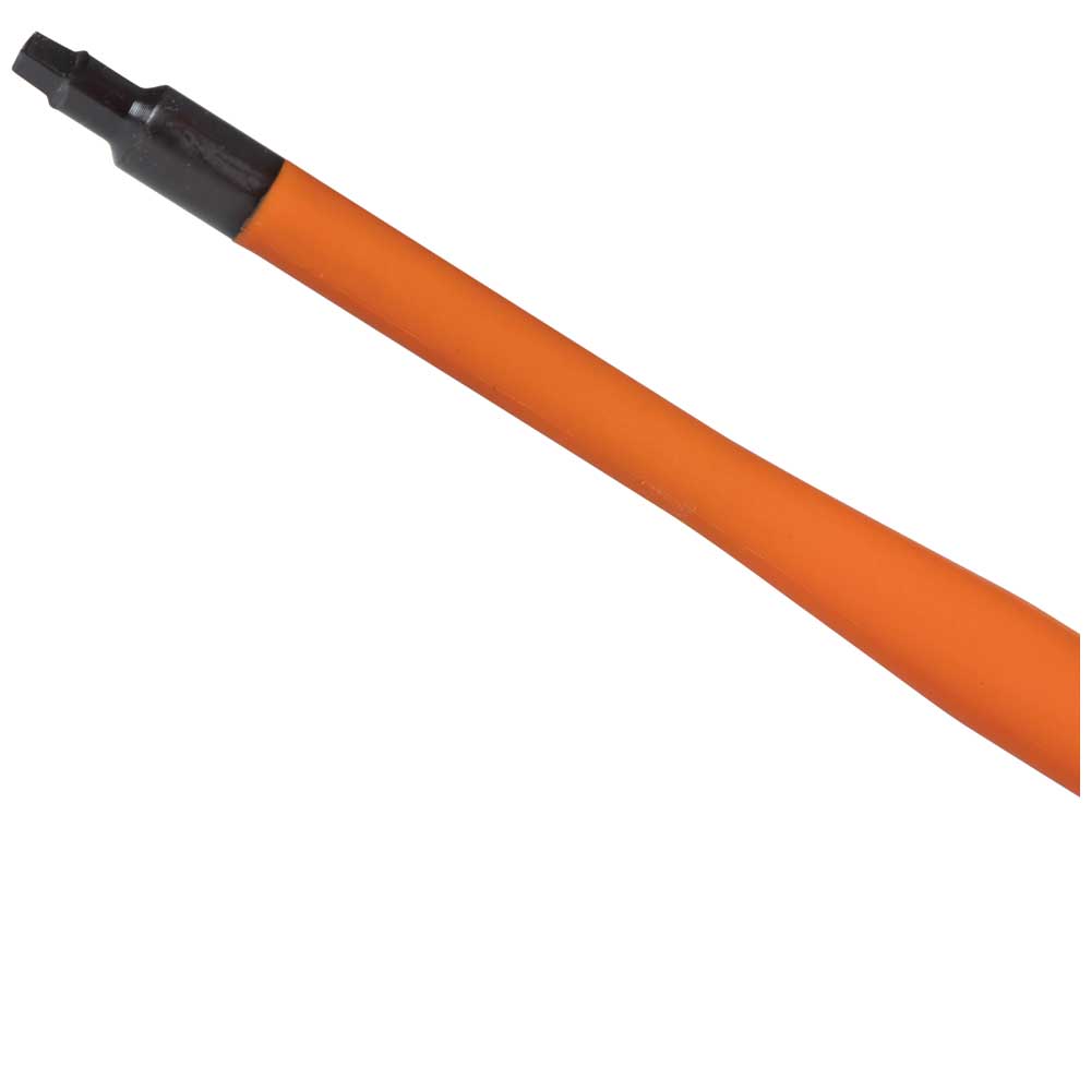 Klein Tools 6986INS | Slim-Tip 1000V Insulated Screwdriver, #1 Square, 6-Inch Round Shank