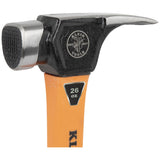Klein Tools 832-26 | Lineman's Claw Milled Hammer