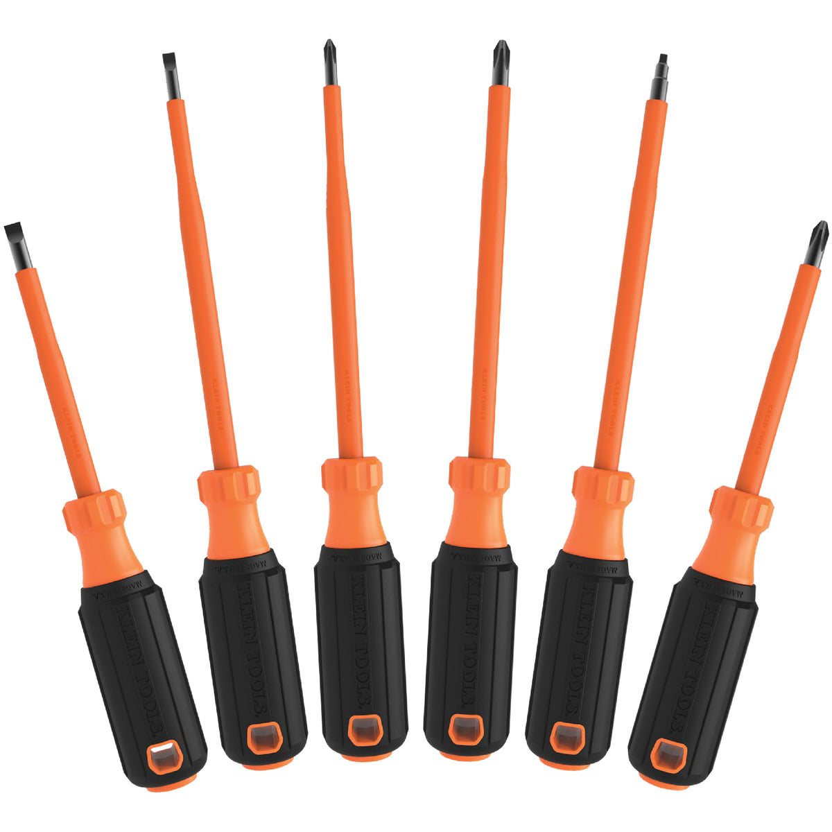 Klein Tools 85076INS | Screwdriver Set, 1000V Insulated, 6-Piece