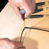 Klein Tools 85615 | Precision Screwdriver Set, Slotted, and Phillips 4-Piece
