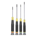 Klein Tools 85615 | Precision Screwdriver Set, Slotted, and Phillips 4-Piece